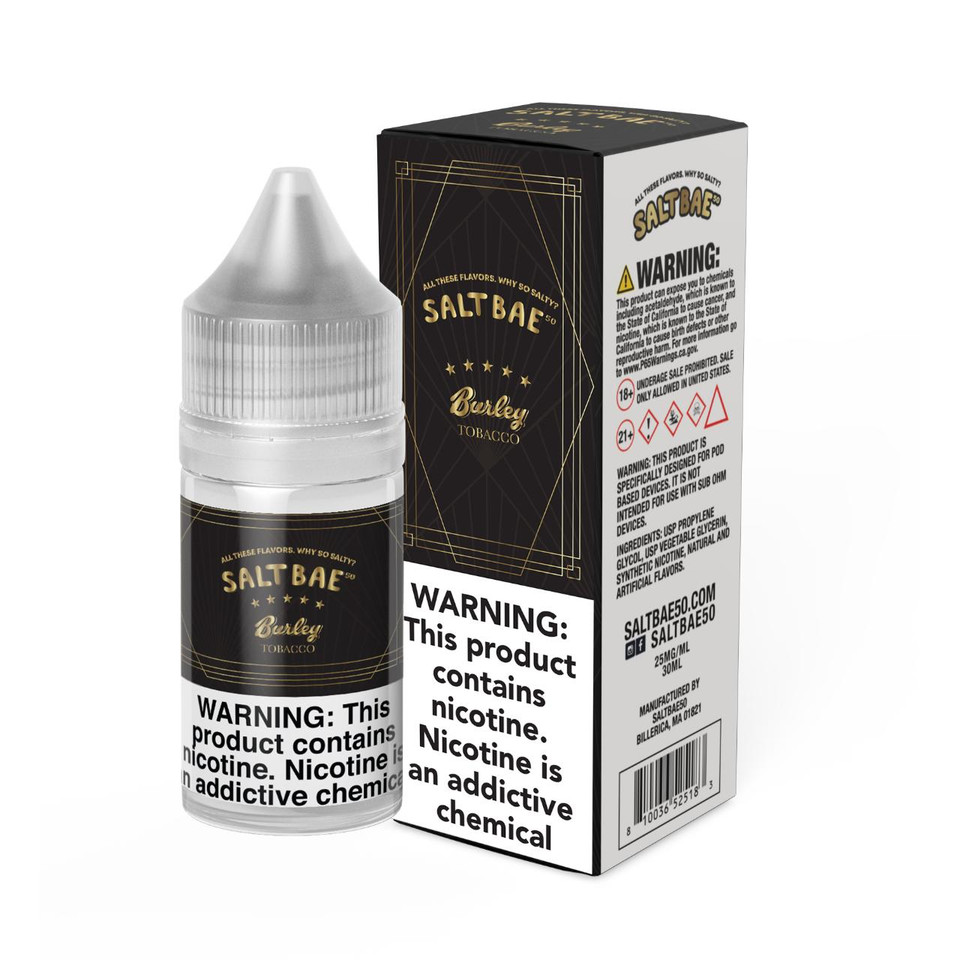 Salt Bae 50 Burley Tobacco 30ml E-Juice