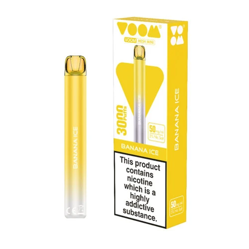 Voom Mesh 3000 Puff Disposable Banana Ice
