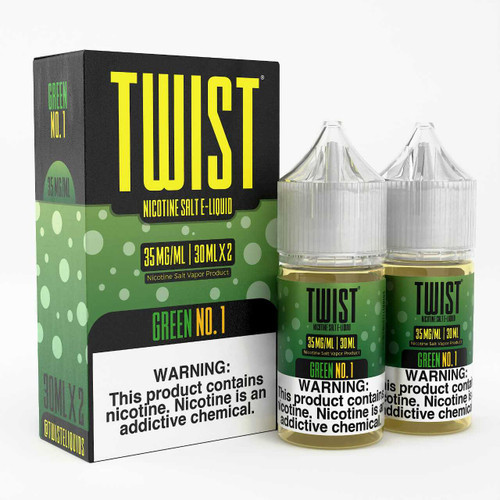 Twist Green No.1 Salt Nic E-Liquid 60ml