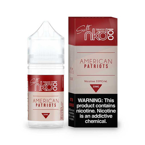 NKD100 American Patriots Salt Nic E-Liquid 30ml