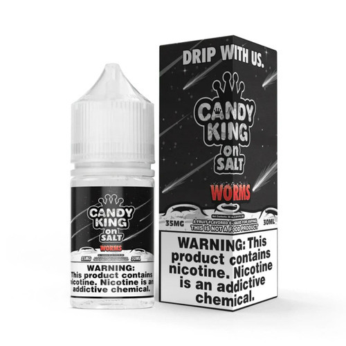 Candy King on Salt Worms Salt Nic E-Liquid 30ml