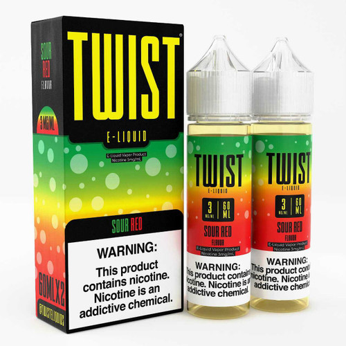 Twist Sour Red E-Liquid 120ml