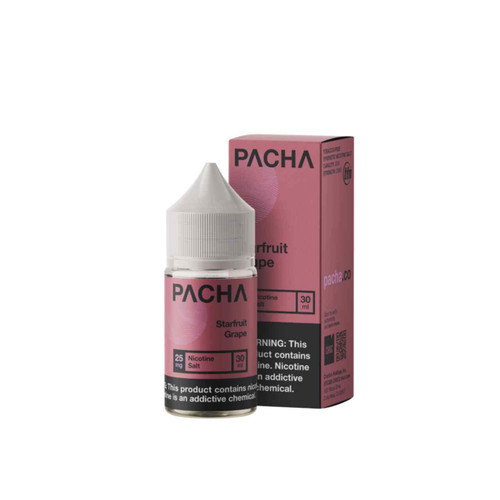 Pacha Starfruit Grape Salt Nic Synthetic Nicotine E-Liquid 30ml
