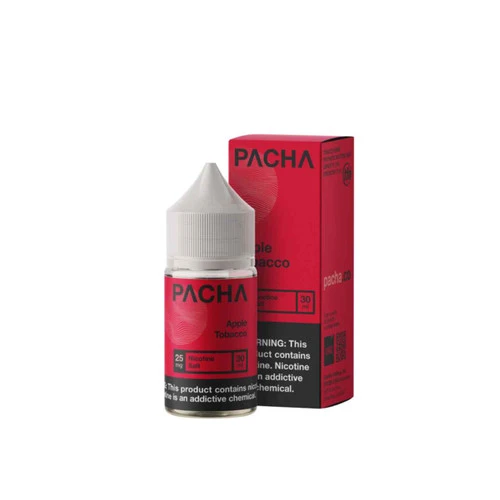 Pacha Apple Tobacco Salt Nic Synthetic Nicotine E-Liquid 30ml