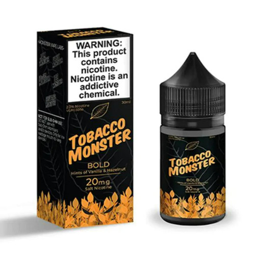 Tobacco Monster Bold Salt Nic E-Liquid 30ml
