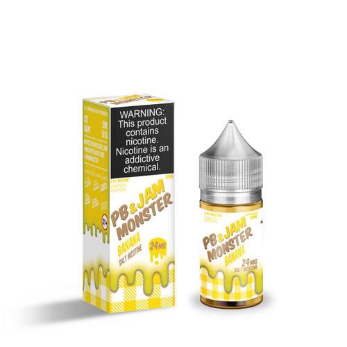PB & Jam Monster Banana Salt Nic E-Liquid 30ml