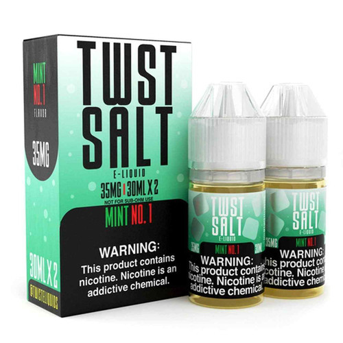Twist Mint No.1 Salt Nic E-Liquid 60ml
