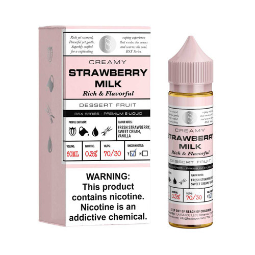 BSX Strawberry Milk E-Liquid 60ml