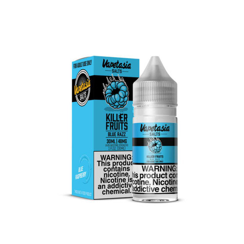 Vapetasia Killer Fruits Blue Razz Salt Nic Synthetic Nicotine E-Liquid 30ml