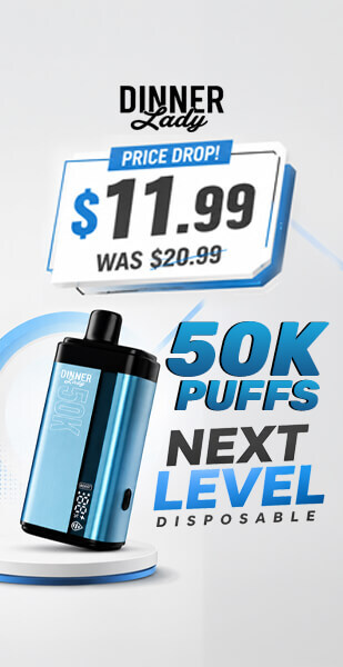 Price Drop - Dinner Lady Disposable Vape 50000 Puffs
