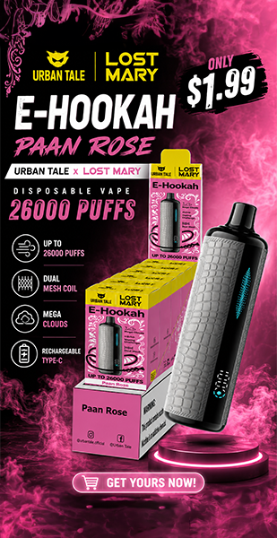 Price Never Before - Urban Tale x Lost Mary Disposable Vape 26000 Puffs 
