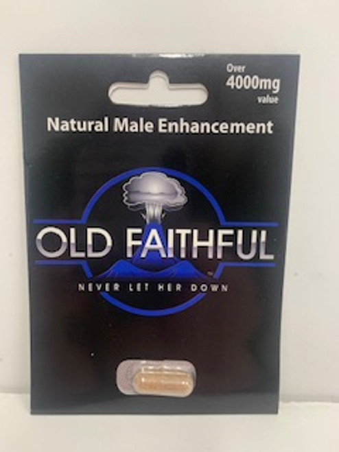 Old Faithful Single Pill Pack