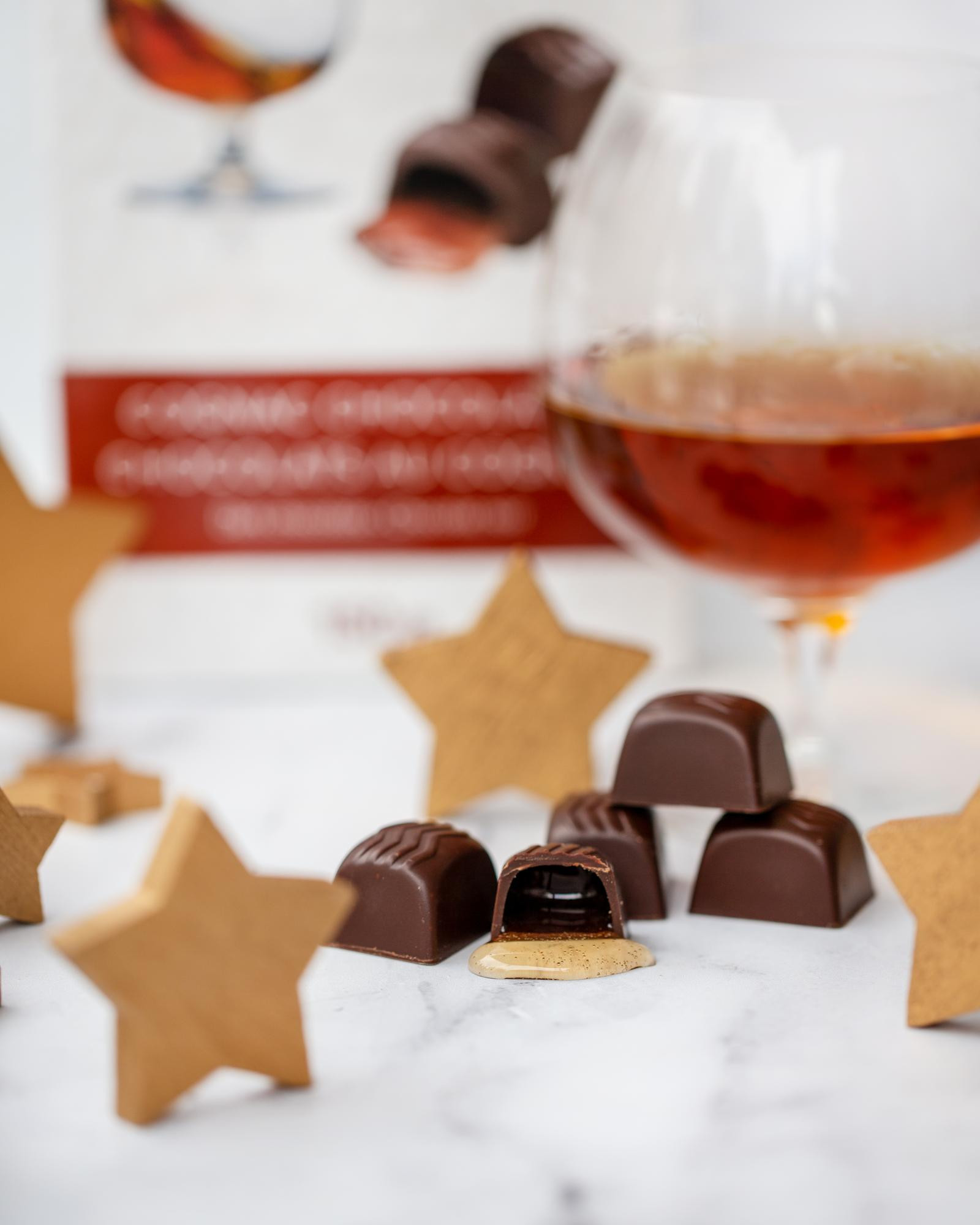 Chocolats au cognac 150 g [86915]