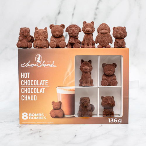 Coffret découverte de chocolat chaud 3D [87220] - Laura Secord