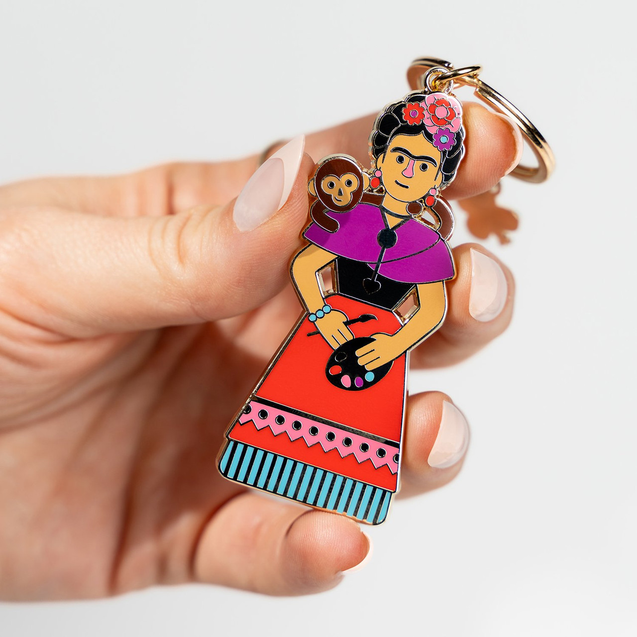 Frida Kahlo Keyring - O'Neill Classics