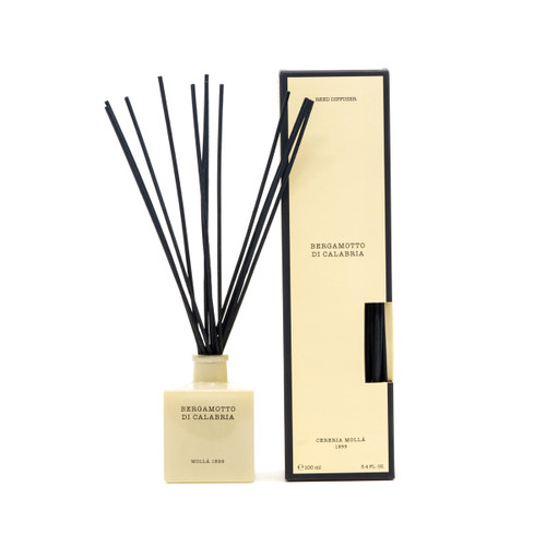 Bergamotto di Calabria Premium 100ml Reed Diffuser - Cereria Molla 1899