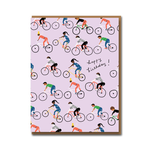 Cycle Gang - Greeting Card