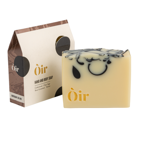 Oir - Cedarwood, Clary Sage, Rose Geranium, Vetiver Soap