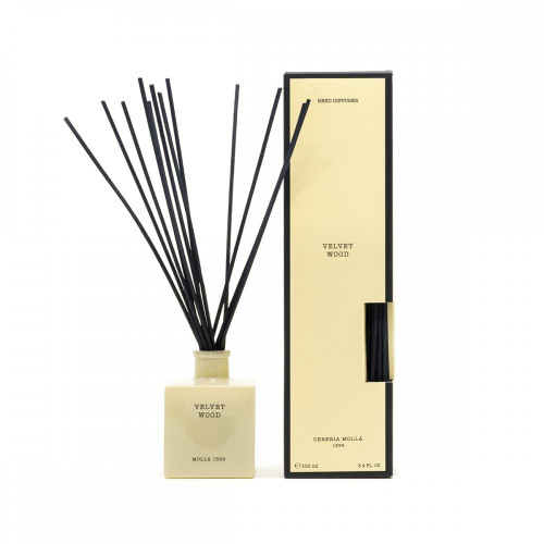 Velvet Wood premium 100ml Reed Diffuser - Cereria Molla 1899