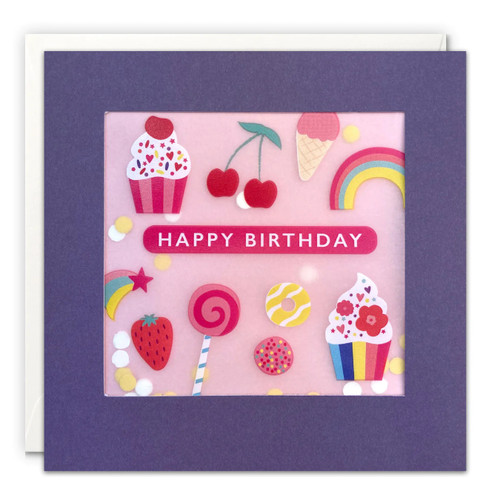 Shakies  - Sweets Paper Card