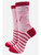 Socks - Red Womens Festive Cheetah Giftbox