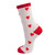 Socks - Women's Love Heart Ankle Socks (3 Colours)