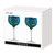 Peacock Gin Glasses - Set of 2