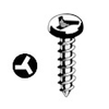 Stainless Steel Tri-Wing Security Screws
