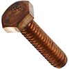 Silicon Bronze Hex Cap Screws