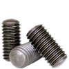 1/4"-20 x 1/2" Socket Set Screws Oval Point Coarse Alloy Thermal Black Oxide (5,000/Bulk Pkg.)