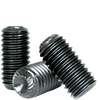 1/4"-28 x 1/2" Socket Set Screws Knurled Cup Point Fine Alloy Thermal Black Oxide (5,000/Bulk Pkg.)