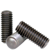 1/4"-28 x 1/2" Socket Set Screws Oval Point Fine Alloy Thermal Black Oxide (5,000/Bulk Pkg.)