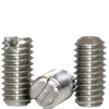 #8-32 x 1/4" Slotted Set Screw Cup Point Coarse 18-8 Stainless (5,000/Bulk Pkg.)