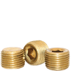 Image of 1/16"-27 Pipe Plugs Brass Dry-Seal 3/4" Taper  (USA) (100/Pkg.)