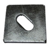 5/8" x 3" x 0.25 Slotted Square Plate Washer Plain (80/Bulk Qty.)