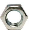 1"-14 Hex Jam Nut, Fine (UNS), Low Carbon Steel  Zinc Cr+3 (250/Bulk Pkg.)