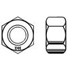 1/2"-13 A563 Heavy Hex Nut, Grade DH Coarse Medium Carbon, Hot Dip Galvanized/Wax/Blue Dye (USA) (2900/Bulk Pkg.)