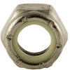 1/4"-20 NE (Standard) Nylon Insert Locknut, Coarse, Stainless A2 (18-8) (7000/Bulk Pkg.)