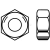 5/16"-24 Finished Hex Nuts, Grade 5, Zinc Cr+3 (USA) (5000/Bulk Pkg.)