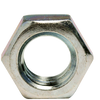 2"-12 Hex Jam Nut, Fine, Low Carbon Steel  Zinc Cr+3 (30/Bulk Pkg.)