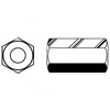 3/4"-10 x W1" x L2 1/4" Hex Coupling Nut, A563, Grade A, Plain (150/Bulk Pkg.)