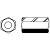 1/2"-13 x W11/16" x L1 3/4" Hex Coupling Nut, A563, Grade A, Hot Dip Galvanized (400/Bulk Pkg.)