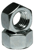 9/16"-12 Finished Hex Nuts, Grade 2, Coarse, Low Carbon Steel,  Zinc Cr+3 (800/Bulk Pkg.)