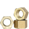 1-1/8"-7 L-9 Hex Nut, Coarse, Alloy, Cadmium Yellow & Wax (USA) (100/Bulk Pkg.)