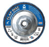 Type 29 High Density Zirconia Flap Discs - 4-1/2" x 5/8" - 11, Grit: 40, Mercer Abrasives 332H04 (10/Pkg.)