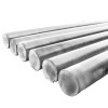 1/2" x 3' Steel Round Unthreaded Rods, Zinc (10/Bulk Pkg.)