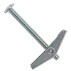 1/8"-32 x 4" Round Head, Phillips/Slotted Combo Toggle Bolt Zinc (50/Pkg.)