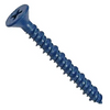 3/16" x 2-1/4" TapKing Concrete Screw, Phillips Flat Head, Ruspert (100/Pkg.)