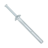 3/16" x 7/8" Hammer Drive Anchor Mushroom Head Zinc Alloy w/ Zinc Plated Steel Nails (3000/Bulk Pkg.)