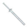 1/4" x 1" Hammer Drive Anchor Mushroom Head Zinc Alloy w/ Zinc Plated Steel Nails (1500/Bulk Pkg.)